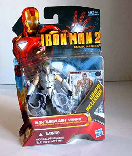 Iron Man 2 comic Series 4 inch Figura De Acción Ivan Whiplas