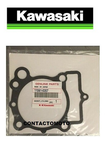 Junta Base Cilindro Kx250f 09/16 Original En Contactomoto