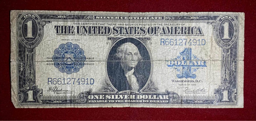 Billete 1 Dólar Estados Unidos 1923 Pick 342 A.1 Gran Tamaño (Usado)