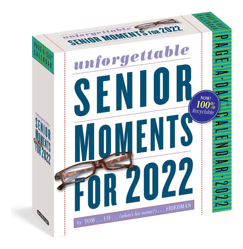 Libro: 389* Unforgettable Senior Moments Page-a-day Calendar