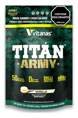Proteina Titan Army 12lb Vitana
