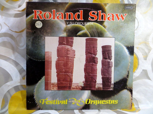 Roland Shaw Y Su Orquesta, Festival De Orquestas Vinilo Lp