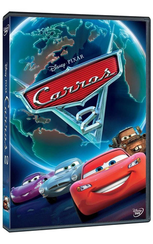 Carros 2 - Dvd - Owen Wilson - Michael Caine -  Eddie Izzard