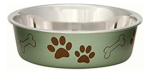 Comedor Para Perros Loving Pets Metallic Bella Bowl Xl