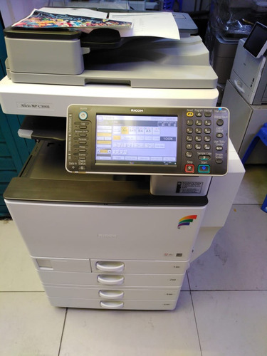Imagen 2 de 2 de Copiadora Ricoh Mpc 4502.full Color+guillotina A4