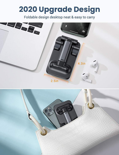 Suporte Para Telefone Móvel Suporte Para iPhone iPad Preto