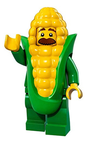 Minifigura Coleccionable Lego Serie 17 - Corn Cob Guy (71018