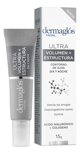 Crema Contorno De Ojos Dermaglos Ultra Volumen X15gr