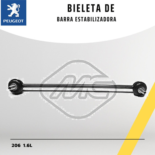 Bieleta Barra Estabilizadora Peugeot 206 1.6l