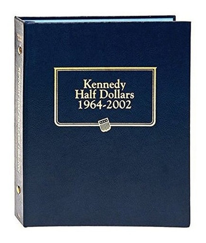 Álbum De La Moneda De Medio Dólar De Whitman Us Kennedy 1964