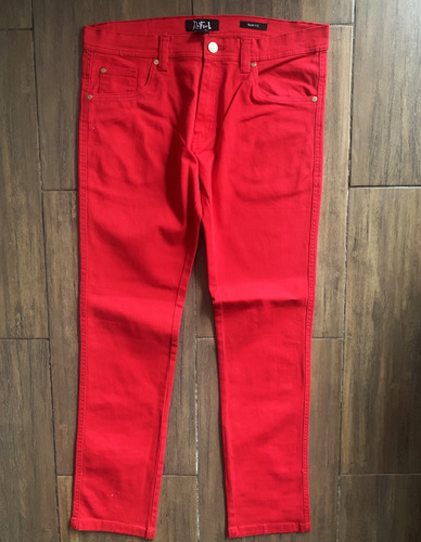 Jeans Mezclilla Refuel Slim Fit Talla 34x31 P34207
