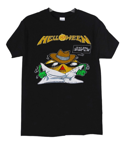 Polera Helloween Im Not Hiding Metal Abominatron