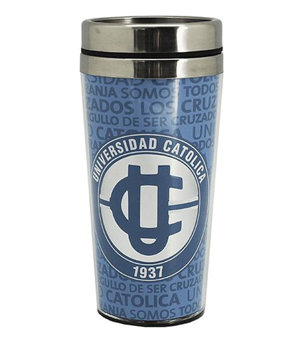 Mug Térmico Universidad Católica Producto Oficial Nuevo