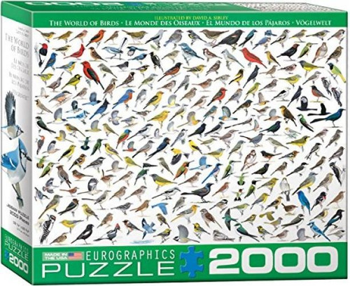 El Mundo De Las Aves Por David Sibley 2000-rompecabezas