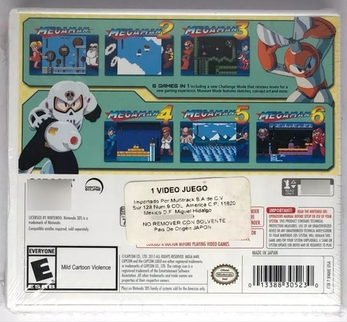 Megaman Legacy Collection Nintendo 3ds Nuevo Sellado Retromx (Usado)