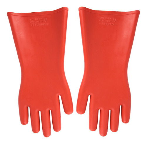 Guantes Aislantes De Caucho, 12 Kv, Resistentes Al Agua, A P