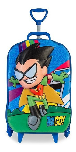 Mochilete Teen Titans Robin 3d Mochila Escolar + Lancheira | Parcelamento  sem juros