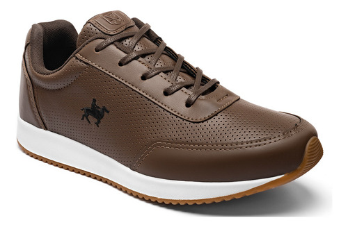 Sapatênis Masculino Polo Branco Sapato Tênis Casual Original