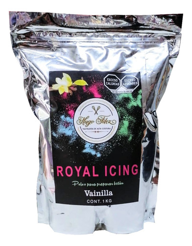 Royal Icing Vainilla Hugo Fernandez 1 Kg