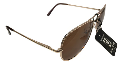 Lentes De Sol Polarizados Solido Inc / Holanda Sld1724 Color Marrón-marrón