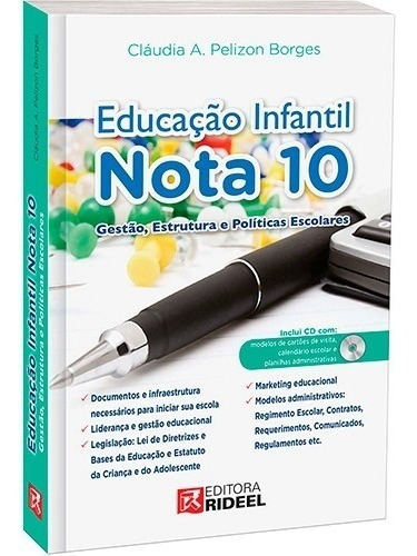 Livro Educação Infantil Nota 10 - Rideel