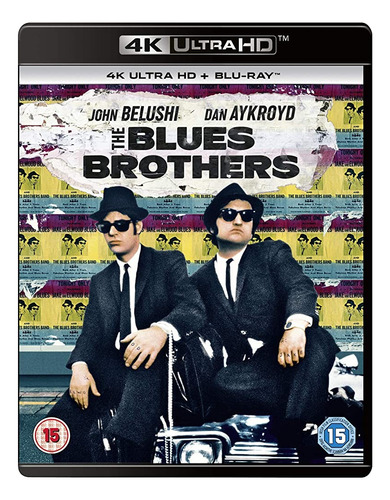 The Blues Brothers 4k Blu-ray C/slipcover