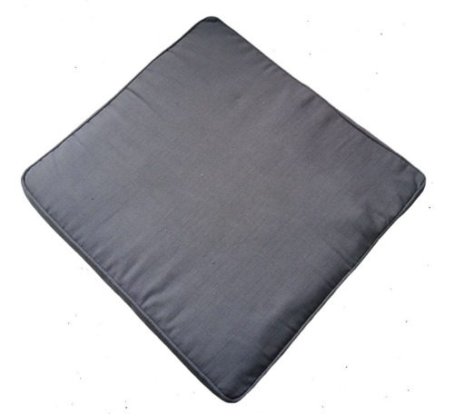 Almohada Cojin Cuadrado Decorativo Para Silla Gris Comodo