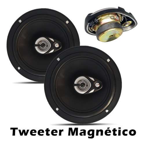 Alto Falante 6 Pol Foxer Tweeter Neodímio 140w - Fz.60i