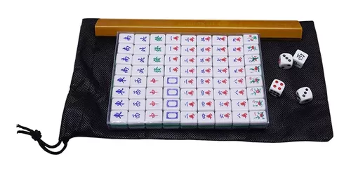 Conjunto De Jogos De Mahjong Chinês Tradicional, Jogo De