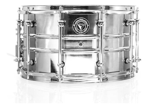 Caixa De Bateria Em Aço 14x8 Metallic Torelli Tcm 41