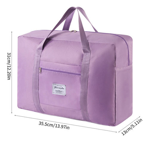 Nuevo Bolsa De Viaje Plegable W For Llevar Equipaje For
