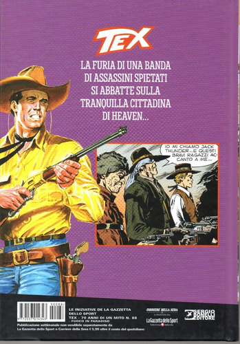 Tex 70 Anni Di Un Mito 88 La Gazzetta - Bonellihq Cx298 M20