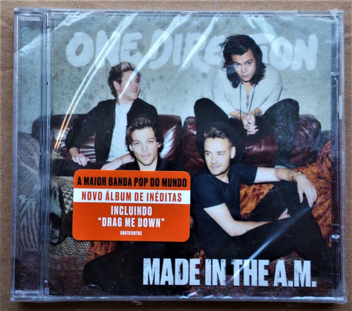 Cd One Direction - Made In The A.m. - Novo Lacrado Aa0050000