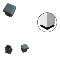 Comprar 150 Ponteiras 50 De Cada 15x15 20x20 25x25 Pretas Internas
