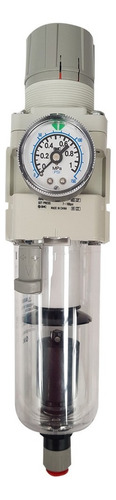 Filtro Regulador Frl Purga Automatica Npt 1/4 Mano Y Bracket