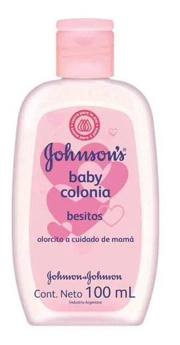 Colonia Johnsons Baby Besitos 100cc Pack 3 Unidades 