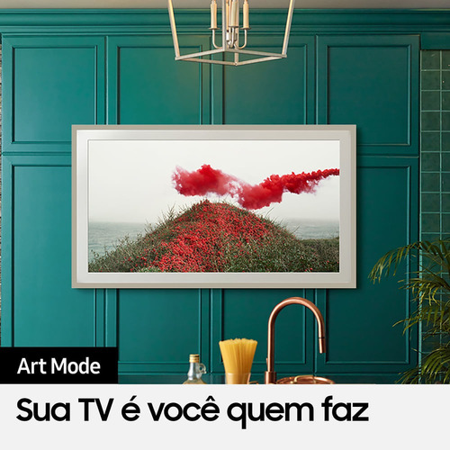 Imagem 3 de 11 de Smart Tv Samsung 32'' Qled Full Hd The Frame 32ls03t