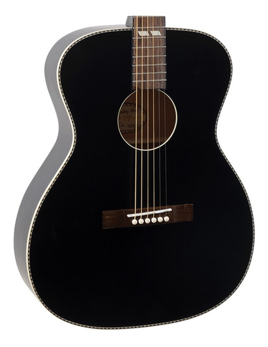 Imagen 3 de 4 de Guitarra Acústica Recording King Serie 7 Ros-7-mbk Negro