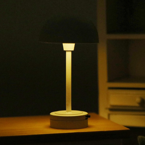 Lámpara De Mesa Para Casa De Muñecas 1:12, Decoración De