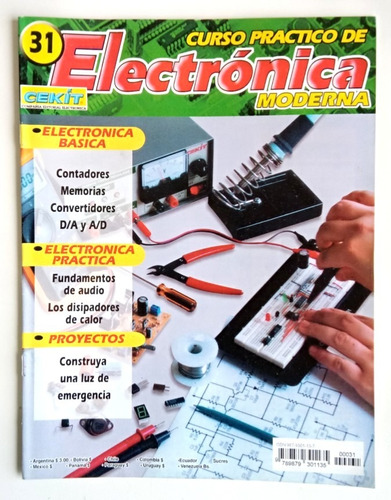 Curso Práctico De Electrónica Moderna Nro 31 Ed. Cekit 1999