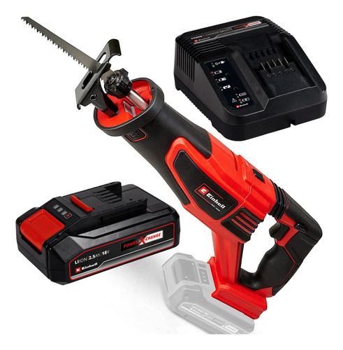 Sierra Sable Inalambrica Brushless 18v Einhell + Bat + Carga