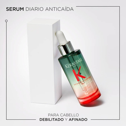 Kit Kerastase Shampoo Anticaida Genesis Homme + Serum 250 Ml