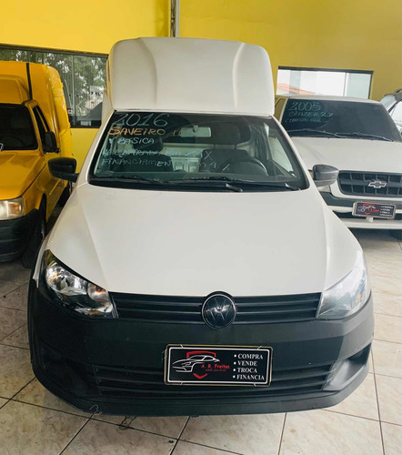 Imagem 2 de 15 de Volkswagen Saveiro Baú Cabine Simples St Mb 2016