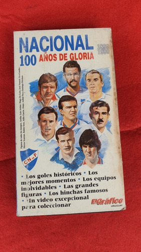 Cassette Vhs  Nacional 100 Años De Gloria. Excelente Estado!