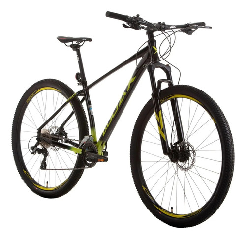 Bicicleta Audax Havok Tx Preto/amarelo 2023