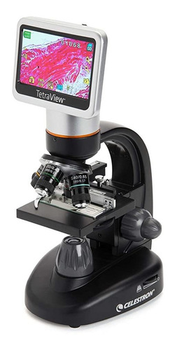 Celestron 44347 Tetraview Lcd Microscopio Digital Negro