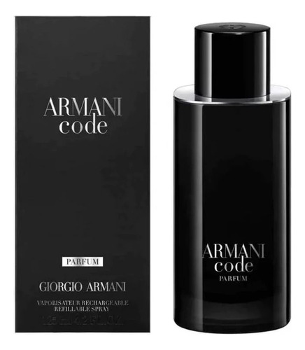 Perfume Armani Code 125ml Parfum Recargable Para Hombre