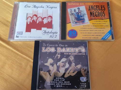 Paquete De 3 Cds - Los Angeles Negros Y Los Dandys