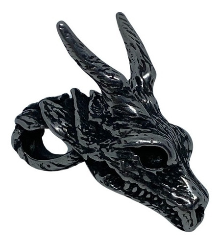 Dije Dragón Acero Inoxidable Collar Regalo Hombre