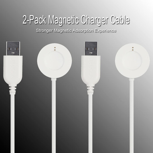2pack Dock Charger Compatible Con Fossil Julianna, Gen 4 Exp